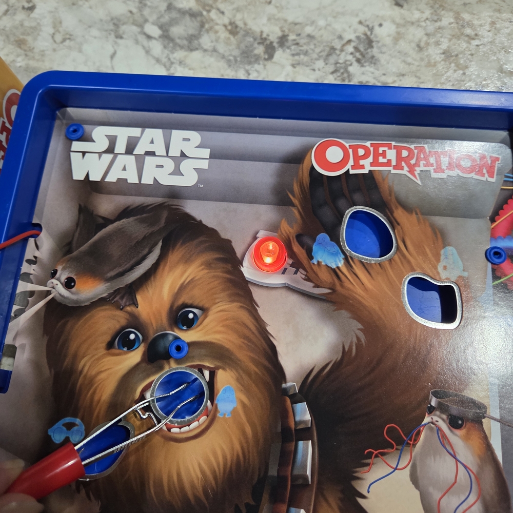 Star Wars Operation Game by Hasbro - Multicolor Chewy--Rare - Picture 3 of 6